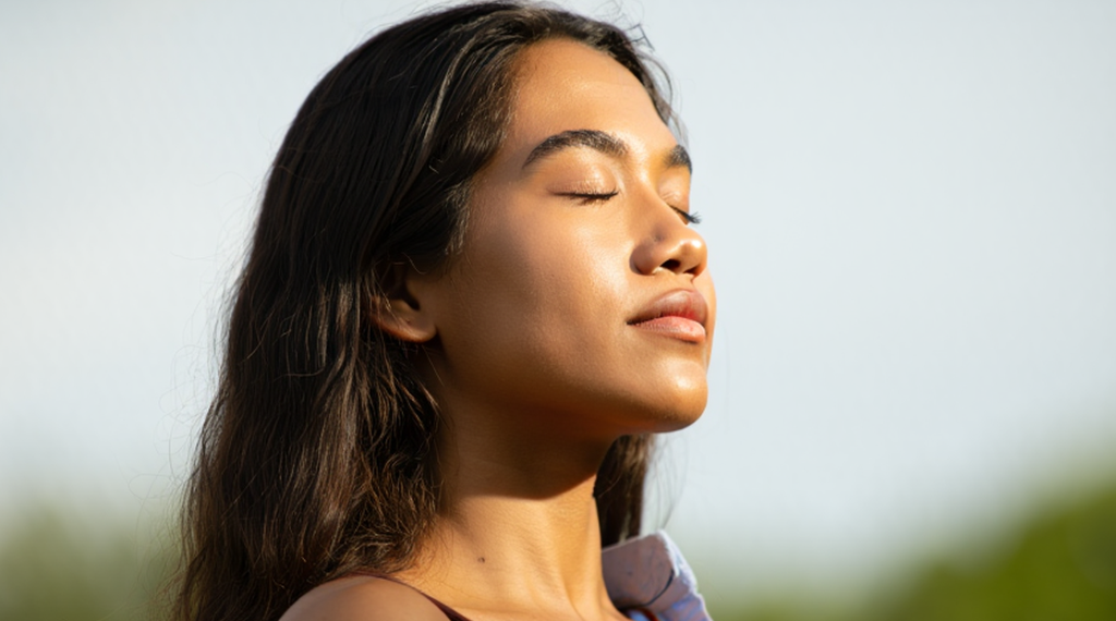 woman-calming-in-nature